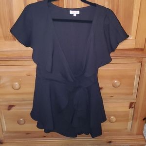 Womens black romper